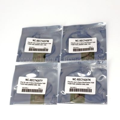 خرید تراشه کارتریج تونر برای زیراکس فازر 7425 7428 7435(006R01395 006R01396 006R01397 006R01398) ساخت آنلاین