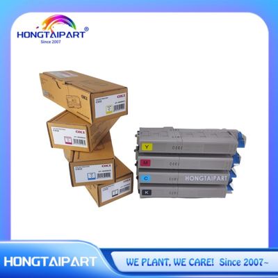 خرید کارتریج تونر رنگ چاپگر 46490608 46490607 46490606 46490605 برای کیت تونر OKI C542 C542dn C532 C532dn MC563 MC573 MC573dn ساخت آنلاین