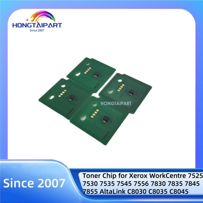 خرید تراشه تونر-BK Y M C 006R01509 006R01510 006R01511 006R01512 برای مرکز کار Xerox 7525 7530 7535 7545 7556 7830 7835 7845 7855 AltaLink C8030 C8035 C8045 C8055 ساخت آنلاین