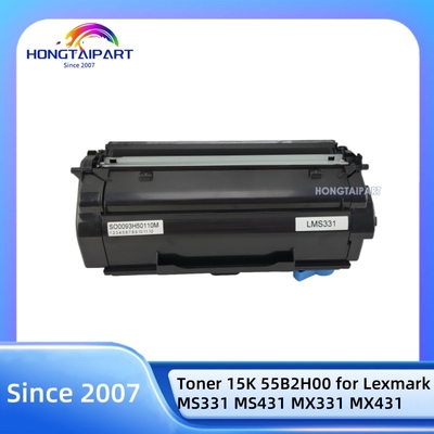 خرید تونر 15K 55B2H00 برای Lexmark MS331 MS431 MX331 MX431 سازگار ساخت آنلاین