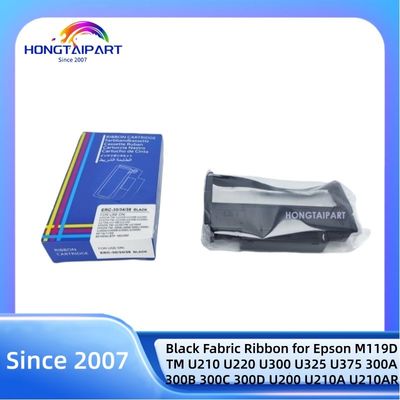 خرید نوار پارچه ای مشکی سازگار ERC30 ERC34 ERC38 برای اپسون M119D TM U210 U220 U300 U325 U375 ساخت آنلاین