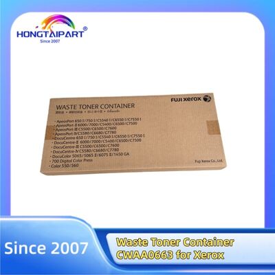 خرید مخزن تونر زباله CWAA0663 برای Xerox 650i 750i C5540i C6550i C7550i 6000 7000 C5400 C6500 C7500 C5550 C6500 C7600 C5580 C6680 C7780 DocuColor 5065 5065II 6075II 1450 GA 700 رنگ دیجیتال 550 560 ساخت آنلاین