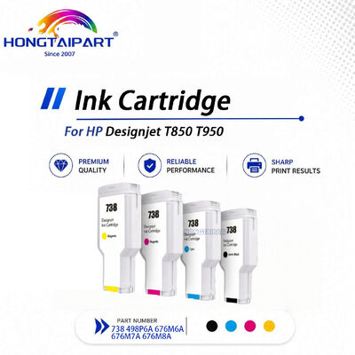 خرید HP 738 Ink Cartridge 300ml For Designjet T850 T950 498P6A 676M6A 676M7A 676M8A ساخت آنلاین