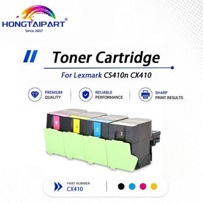 خرید کارتریج تونر Lexmark CX410 برای چاپگر چندکاره آفیس CS410n CX410 کم نقص ساخت آنلاین