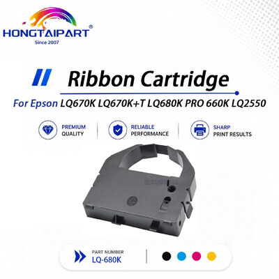 خرید کارتریج روبانی Epson LQ-680K برای چاپگر LQ670K LQ670K+T LQ680K PRO 660K LQ2550 با سرویس طولانی مدت Clear Print ساخت آنلاین