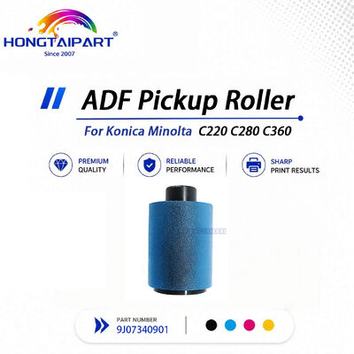 خرید مقاوم در برابر سایش Konica Minolta C220 C280 C360 ADF Pickup Roller Smooth Feeding Part No.9J07340901 ساخت آنلاین