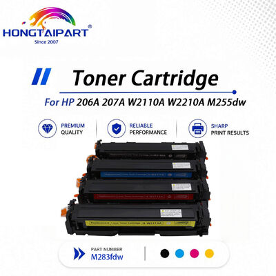 خرید کارتریج تونر پربازده M283fdw پایدار سازگار برای HP 206A 207A W2110A W2210A M255dw ساخت آنلاین
