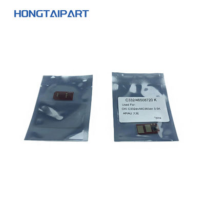 بازنشانی تراشه تونر برای OKI C332dn MC363dn تراشه کارتریج نسخه بزرگ AP نسخه AU 46508709 46508710 46508711 46508712 3.5K
