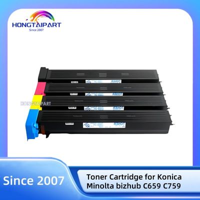 کارتریج تونر TN713 TN713C TN713M TN713Y TN713K A9K8430 A9K8230 A9K8330 A9K8130 برای Konica Minolta bizhub C659 C759