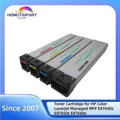 کارتریج تونر CMYK W9050MC W9051MC W9052MC W9053MC برای چاپگر HP Color LaserJet Managed MFP E87640z E87650z E87660z