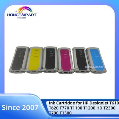 130ML Ink Cartridge 72 C9403A-MK C9370A-PK C9371A-C C9372A-M C9373A-Y C9374A-G Neutral Packing for HP Designjet Printers