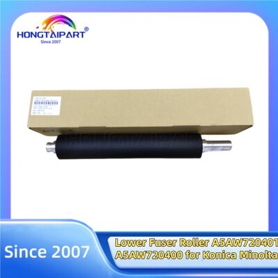 رولر فیوزر پایین A5AW720401 A5AW720400 برای Konica Minolta Press C6085 C6100 C6110 C1085 C1100 قطعات یدکی عرضه Hongtaipart فشار فیوزر گرما