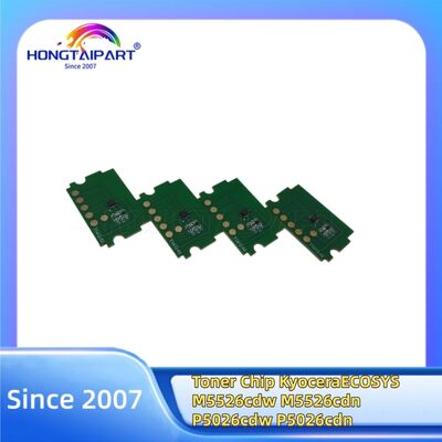 تراشه تونر TK5244 برای Kyocera ECOSYS M5526cdw M5526cdn P5026cdw P5026cdn چاپگر تراشه های رنگی TK-5244 TK5240 TK5242 TK-5240 TK-5242