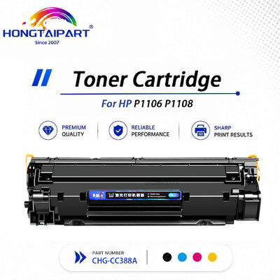 کارتریج تونر مشکی CHG-CC388A PLUS افزایش عملکرد، سازگار با تراکم ضد محو شدن سازگار برای P1106 P1108