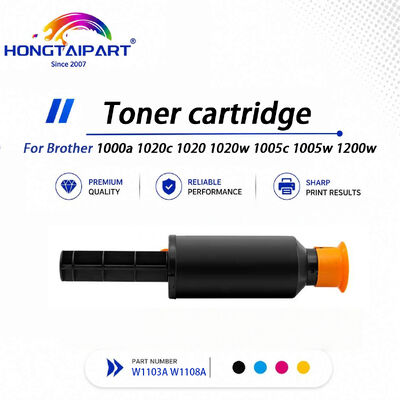 کارتریج تونر پایدار W1103A W1108A برای چاپگر Brother 1000a 1020c 1020 1020w 1005c 1005w 1200w