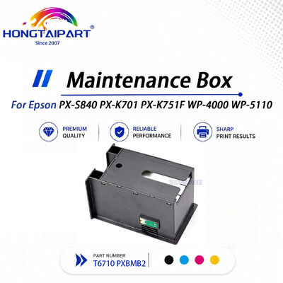 جعبه نگهداری پایدار T6710 PXBMB2 برای چاپگر Epson PX-S840 PX-K701 PX-K751F WP-4000 WP-5110