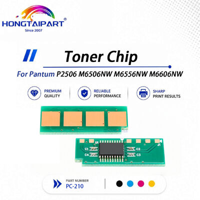 تراشه تونر شمارش پایدار PC-210 برای Pantum P2506 M6506NW M6556NW M6606NW