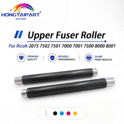 غلتک داغ استاندارد فیوزر مقاوم در برابر حرارت برای قطعات دستگاه کپی Ricoh 9000 7501 7502