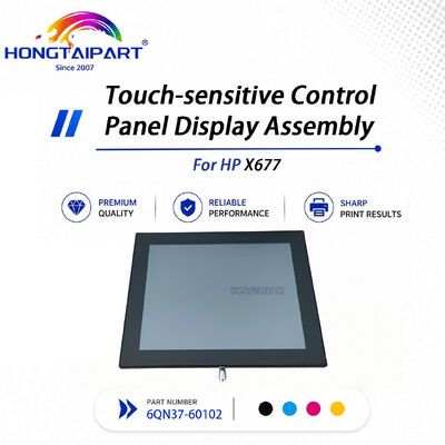 صفحه نمایش صفحه نمایش حساس به لمس لمسی اصلی 6QN37‑60102 برای تعمیر پرینتر HP X677