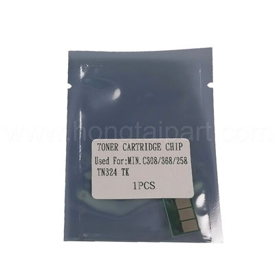 تراشه تونر برای Konica Minolta Bhc 258 308 368 TN324 فروش داغ تونر درام چیپ با کیفیت بالا و پایدار و طولانی مدت